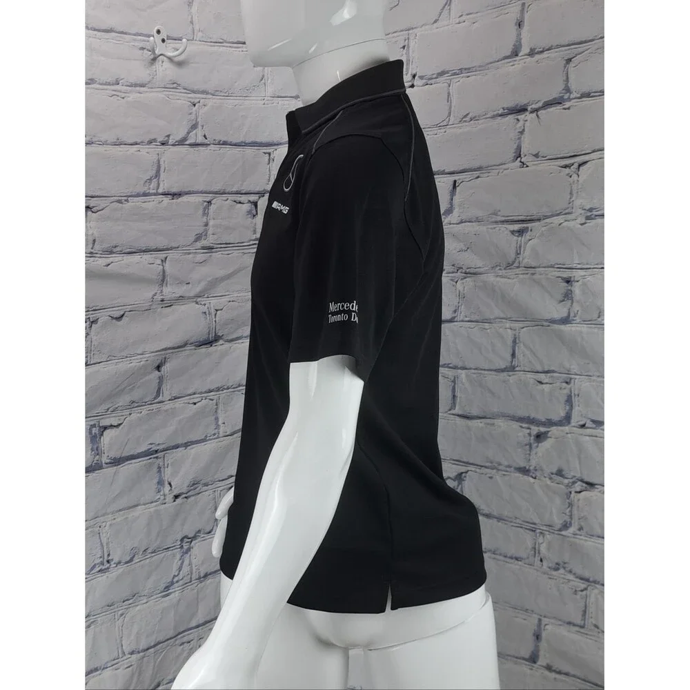 Mercedes Benz Men's Polo Shirt Logo AMG Promotional Hex Dry Stormtech golf Small